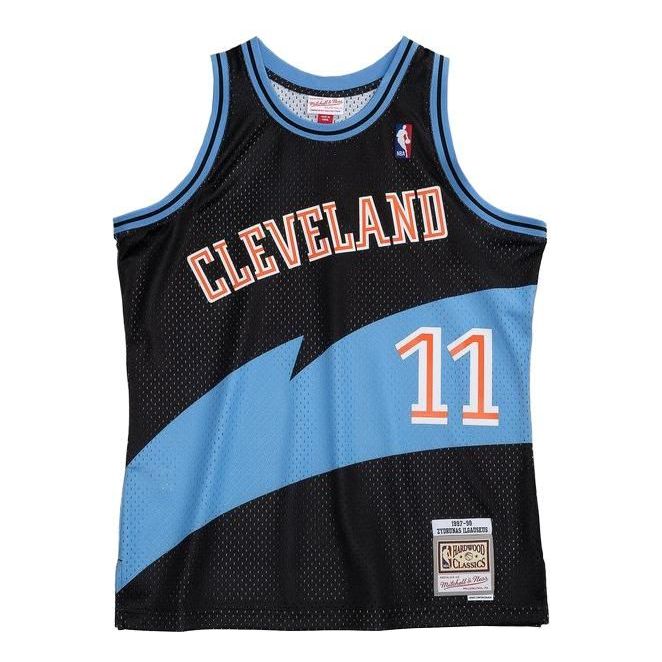 Фланелка Mitchell & Ness Cleveland Cavaliers Ilgauskas Swingman Jersey Синьо | SMJYAC19159-CCABLCK97ZIL, 0