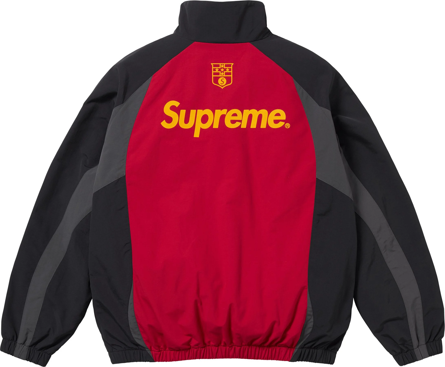 Ветровка Supreme S Logo Track Jacket Size L Черно | FW24J67 BLACK, 1