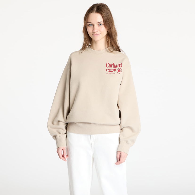 Суитчър Carhartt WIP Catalogue Sweatshirt Бежово | I034729.2X6XX