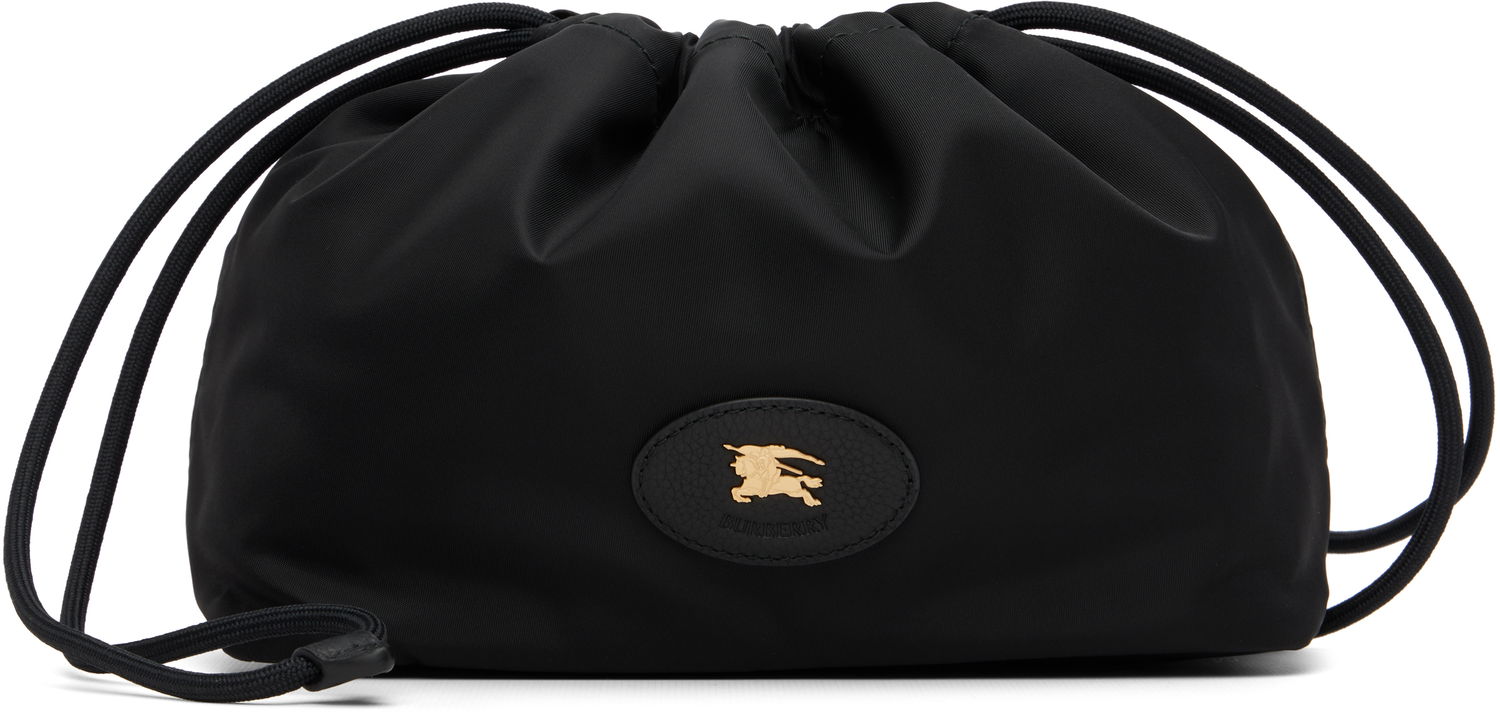 Раници и чанти Burberry Burberry Drawstring Pouch Черно | 8111317, 0
