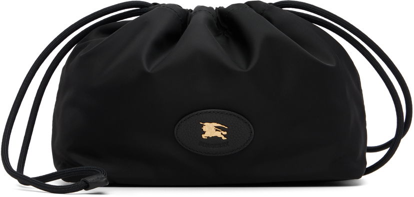 Раници и чанти Burberry Burberry Drawstring Pouch Черно | 8111317