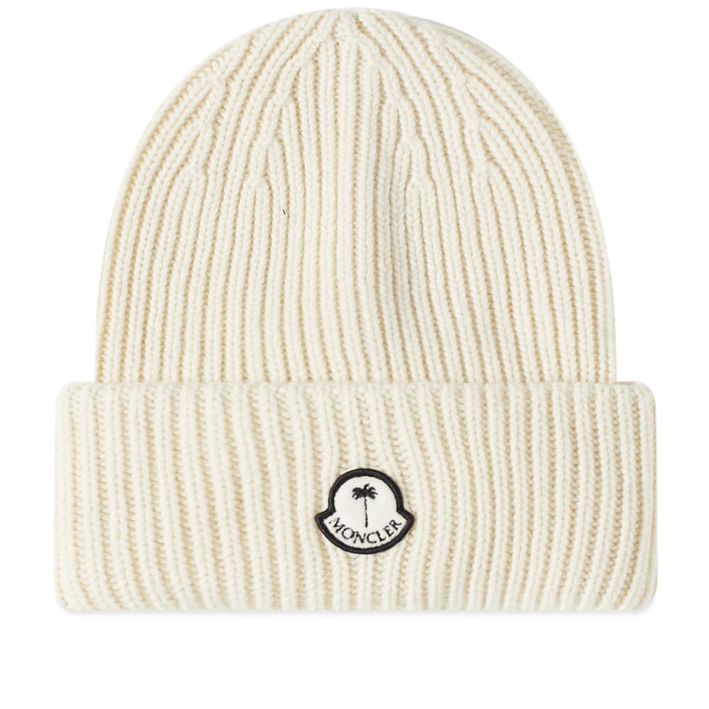 Шапка Moncler Genius x Palm Angels Beanie Бежово | 3B000-07-M1241-034, 0