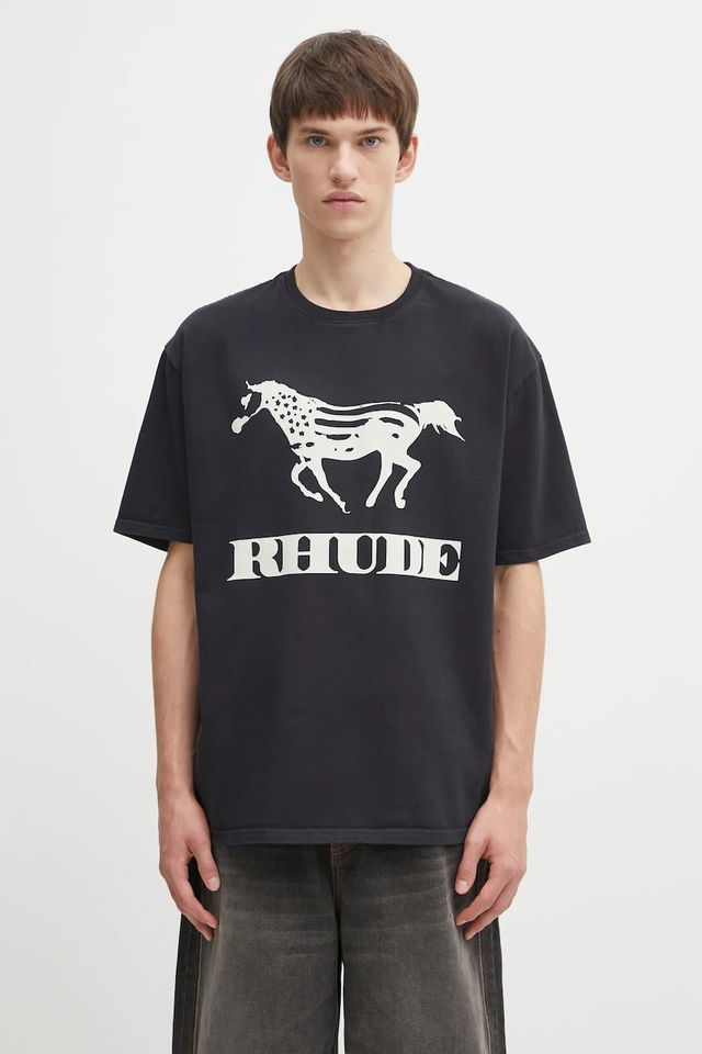 Dinero T-shirt with Horse Print