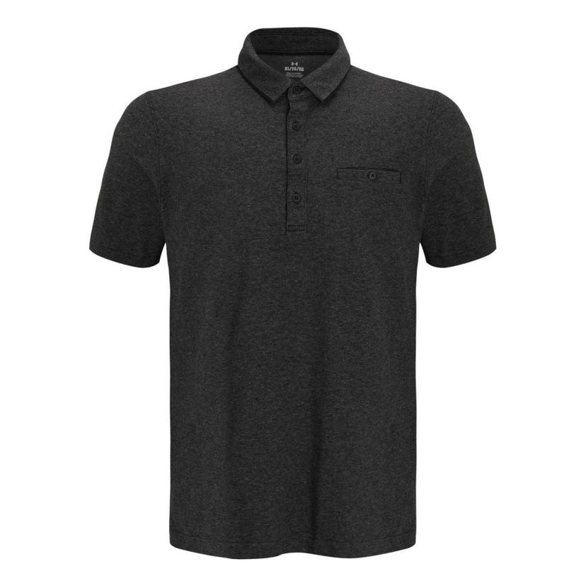 Поло тениска Under Armour Luxe Polo Shirt Сиво | 1377363-001