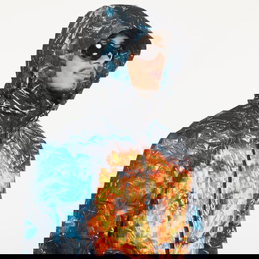 Яке Diesel J-Warrett-Poster Jacket Blue/ Black Многоцветен | A15614_0HPAH Black, 1