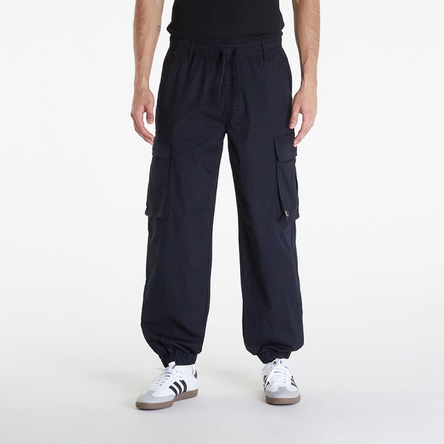 Elastic Cuff Cargo Pant Black