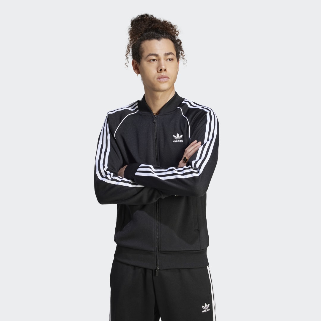 Яке adidas Originals Adicolor Classics SST Track Top Черно | IM4545, 1