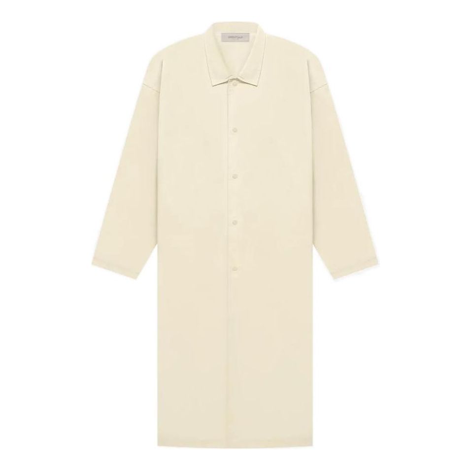 Риза Fear of God Essentials Long Sleeve Shirt Coat Бежово | FOG-SS22-712, 0