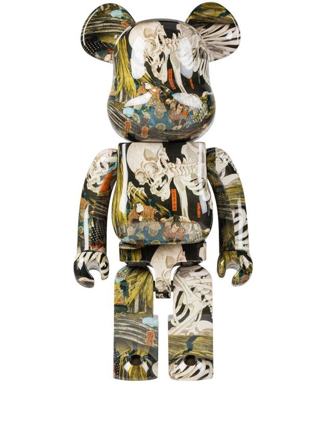 Utagawa Kuniyoshi The Haunted Old Palace At Soma Be@rbrick collectible "1000%" - Multicolour