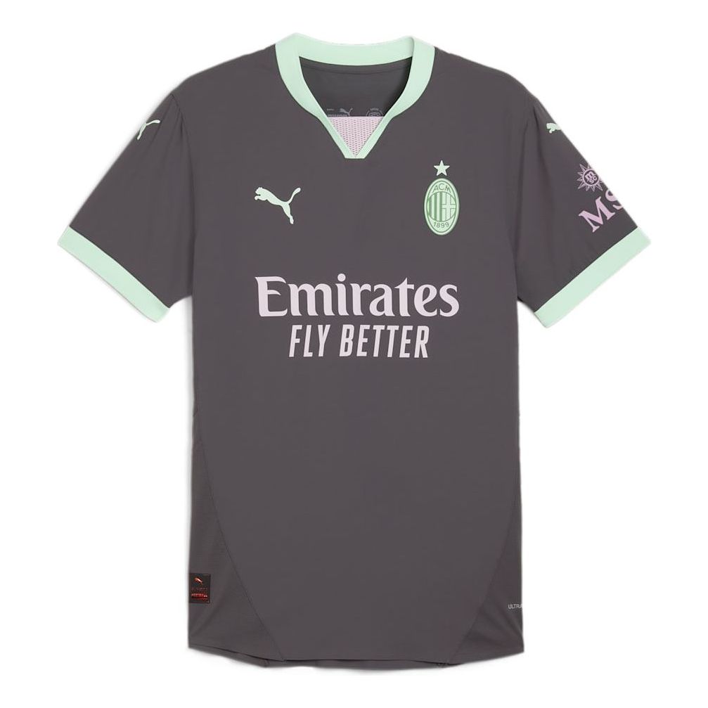 Фланелка Puma AC Milan Authentic Third Soccer Jersey Сиво | 775028-03, 0