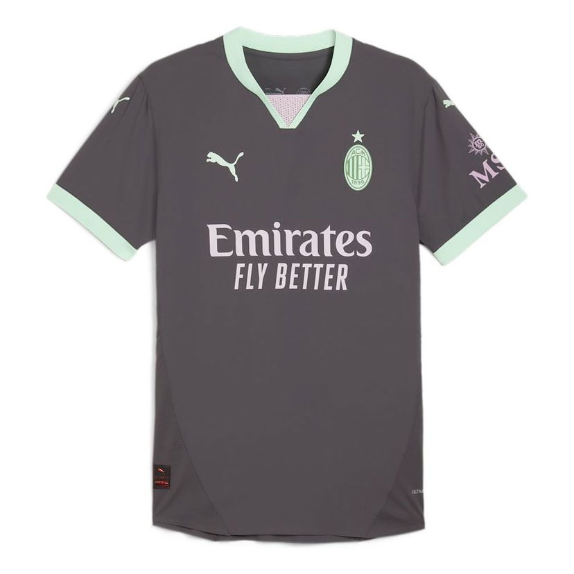 Фланелка Puma AC Milan Authentic Third Soccer Jersey Сиво | 775028-03