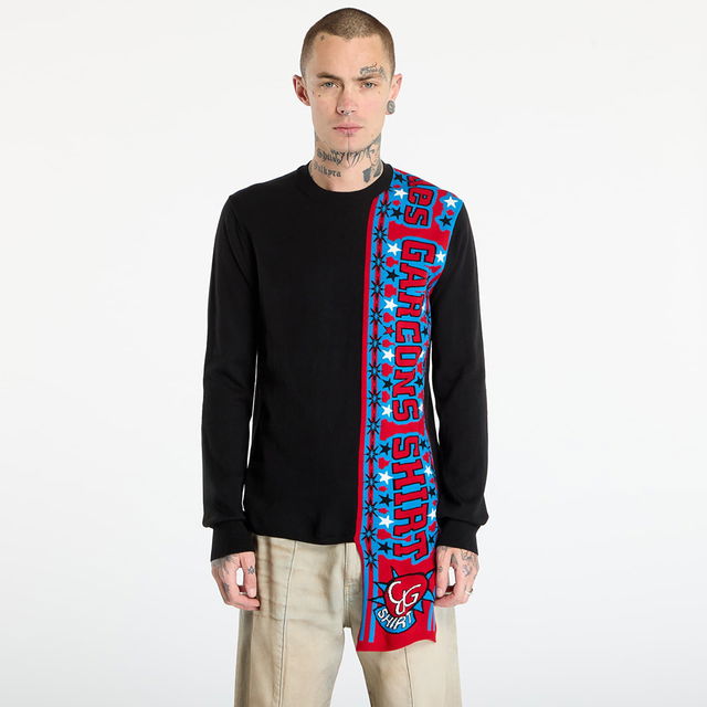 Comme des Garçons SHIRT Soccer Scarf Knitted Sweater