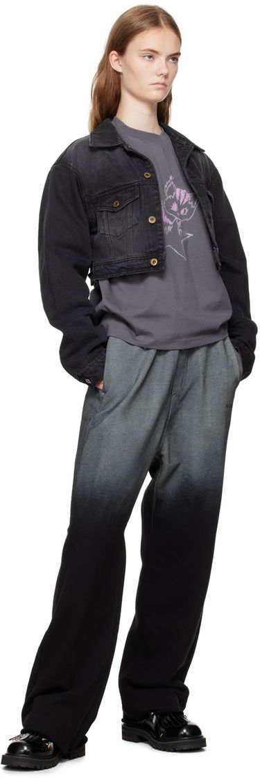 Яке We11done We11done Cropped Denim Jacket Черно | WD-DJ2-24-337-W-BK, 3