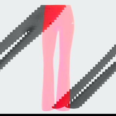 Спортни панталони adidas Performance Essentials Small Logo Flared Leggings Червено | JD3074, 4