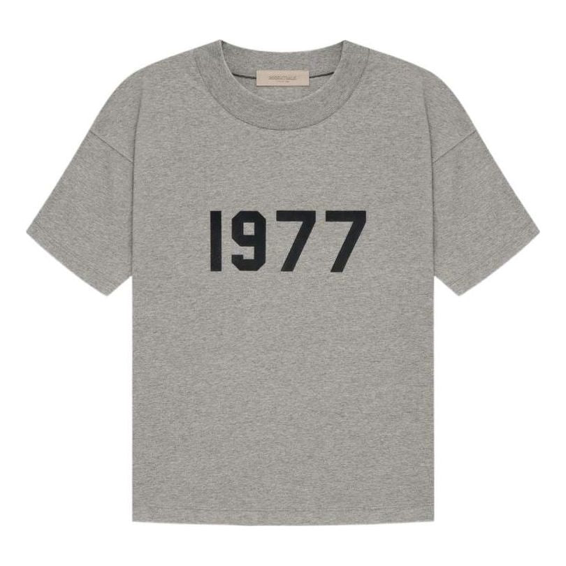Тениска Fear of God Essentials 1977 Print T-Shirt Сиво | FOG-SS22-296, 0