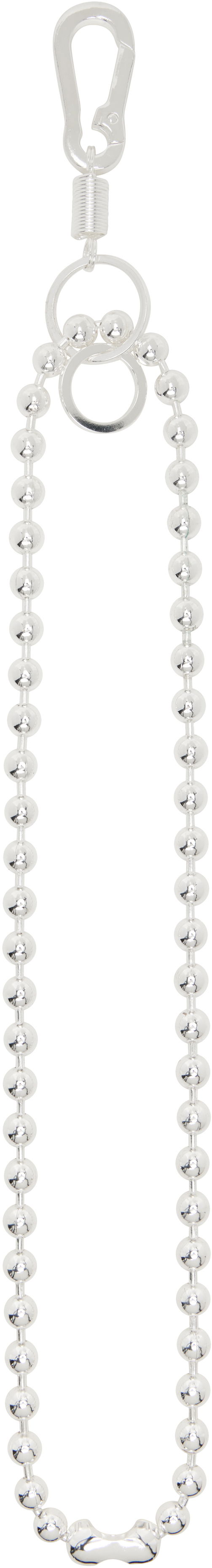 Ключодържатели MARTINE ALI Ballchain Lanyard Keychain Металик | MAFW24006-HS, 0