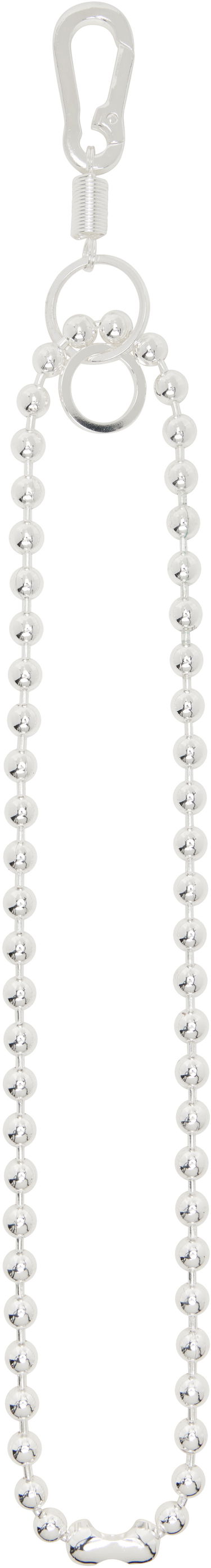 Ключодържатели MARTINE ALI Ballchain Lanyard Keychain Металик | MAFW24006-HS, 0