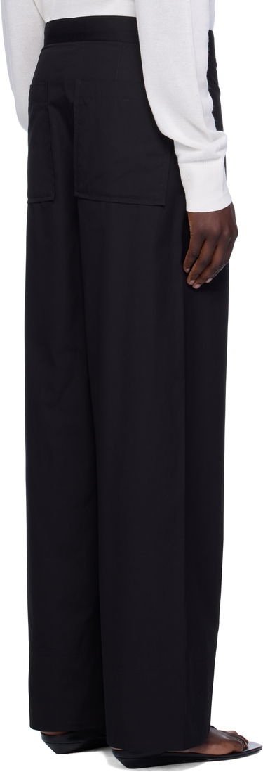 Панталони TOTEME TOTEME Twisted Seam Trousers Черно | 253-WRB0295-FB0226, 2
