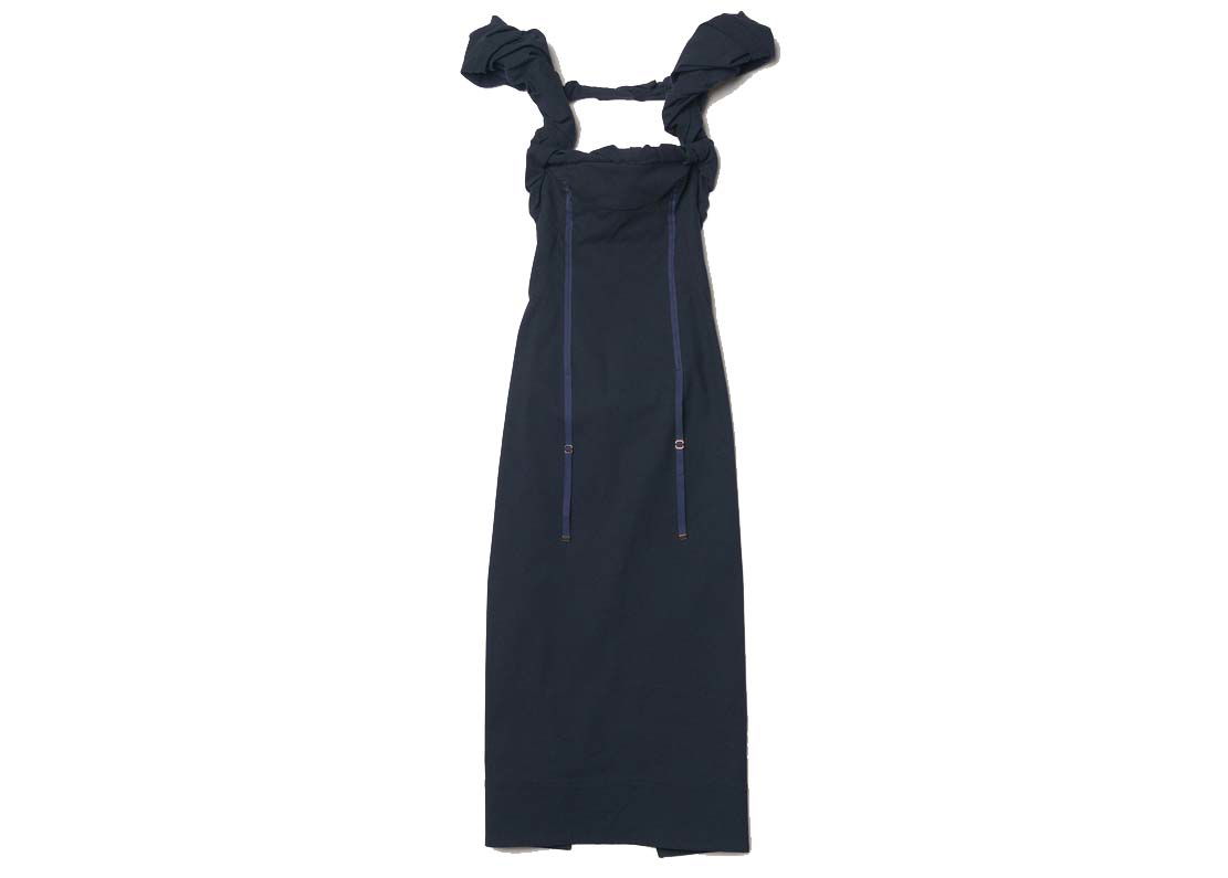 Pокля Jacquemus La Robe Crema Dress Тъмно синьо | 223DR025-1062-380, 0