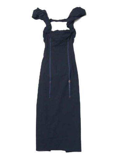 Pокля Jacquemus La Robe Crema Dress Тъмно синьо | 223DR025-1062-380