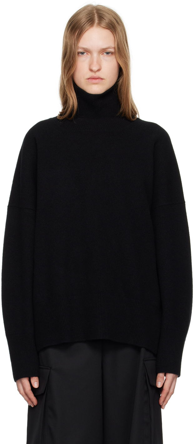 Пуловер Róhe Turtleneck Черно | 413-23-127, 0