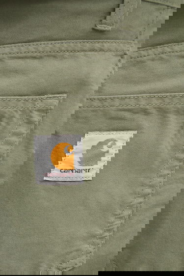 Панталони Carhartt WIP Cotton Landon Pant Зелено | I034806.1YFGD, 3
