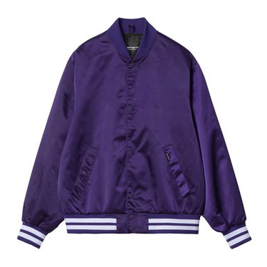Яке бомбър Carhartt WIP Class of 89 Bomber Jacket Лилаво | I032992_23O_XX, 0