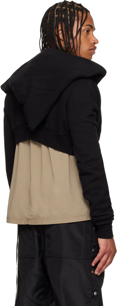 Суитчър Rick Owens Concordians Micro Mountain Hoodie Черно | DU02E7284 FSL, 2