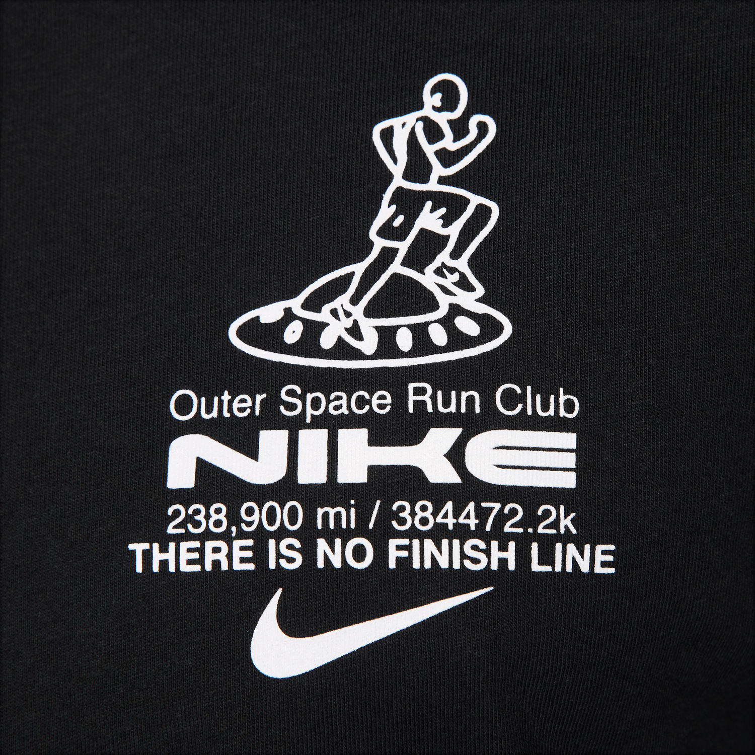 Тениска Nike Running T-Shirt "I Believe" Черно | HJ3617-010, 1