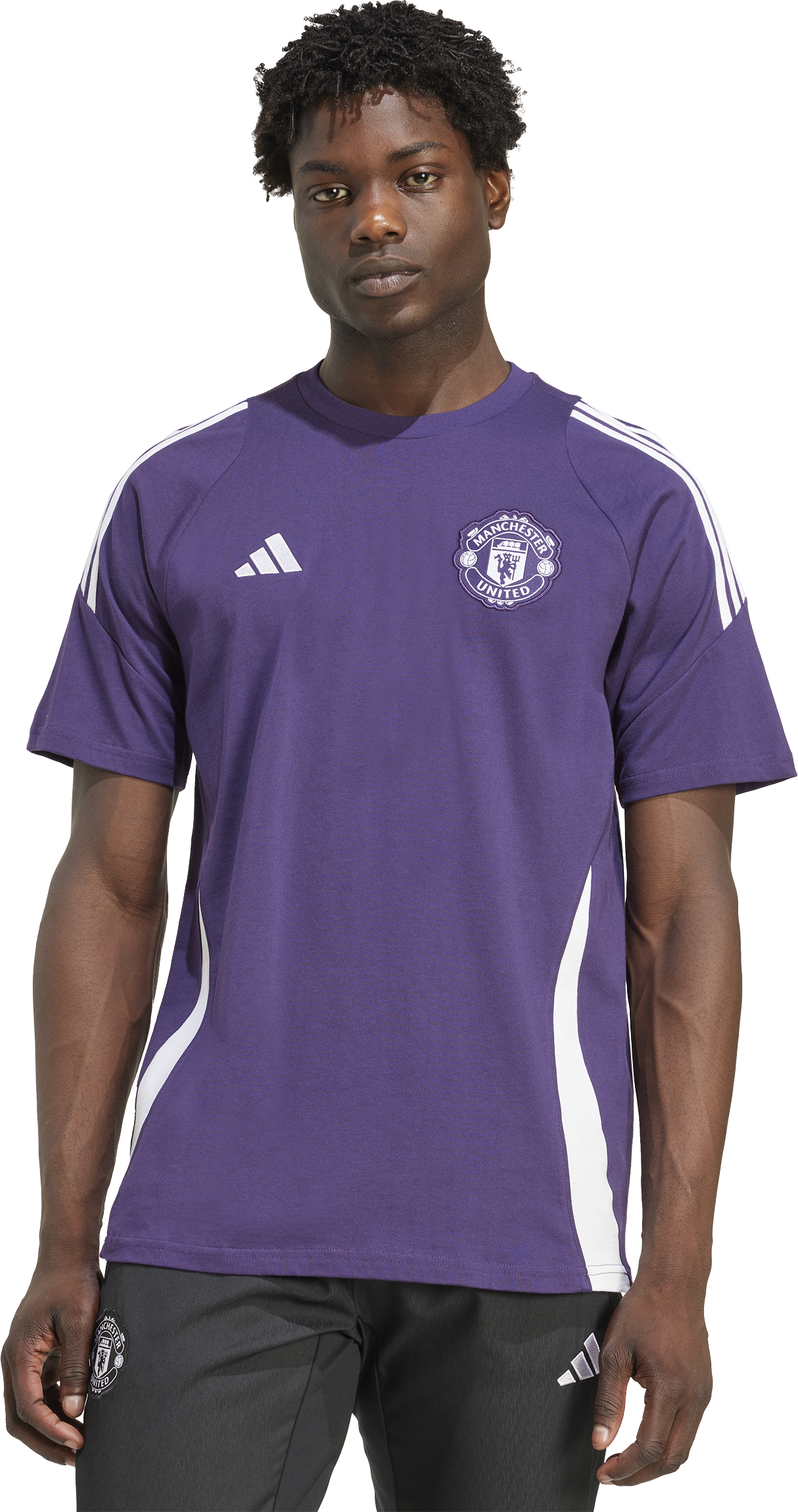 Тениска adidas Originals Manchester United FC T-Shirt Лилаво | jp3097, 1