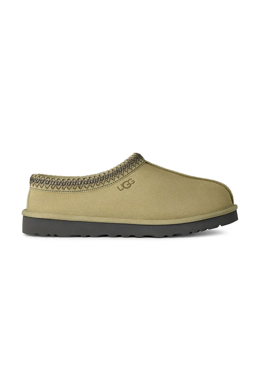 Кецове и обувки UGG Tasman II Slip-On Slipper with Embroidered Trim Зелено | 1174671.MSMG