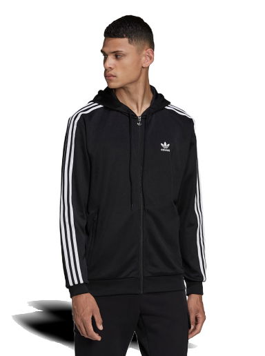 Суитчър adidas Originals Adicolor Full Zip Hooded Track Top Черно | HB9512