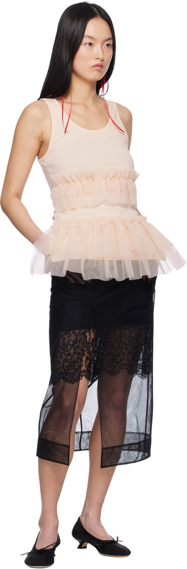 Потник Simone Rocha Simone Rocha Tutu Hem Tank Top Розово | 5352 0553, 3