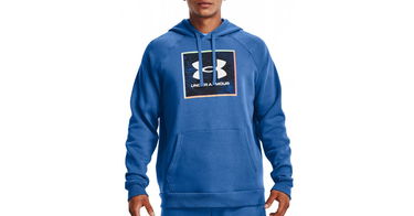 Суитчър Under Armour Rival Fleece Graphic Синьо | 1370349-474, 1