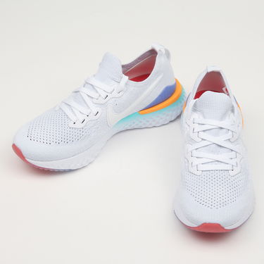 Кецове и обувки Nike Epic React Flyknit 2 W Бяло | BQ8927-104, 2