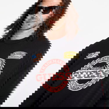 Тениска GUESS Guess Originals Long Sleeve Race Graphic Tee Черно | M5YI56K8FQ4-JTMU, 1