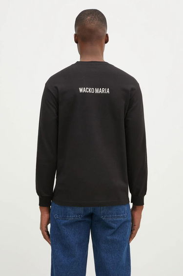 Тениска WACKO MARIA Tim Lehi Black Long Sleeve T-Shirt Черно | 24FW.WMT.LT01, 2