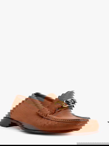 Кецове и обувки Valentino Valentino Garavani Leather Loafers Кафяво | 6Y2S0J68MILN58, 1