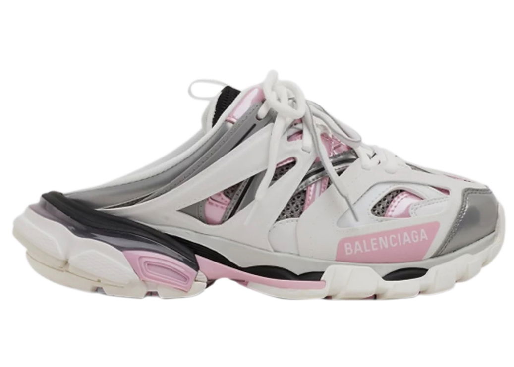 Кецове и обувки Balenciaga Track Mule "White/Pink" W Розово | 653813W2FSB9041, 0