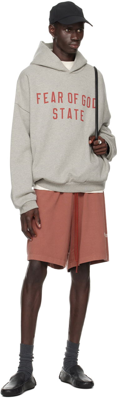 Суитчър Fear of God Designer Logo Hoodie Сиво | 192BT246251F, 4
