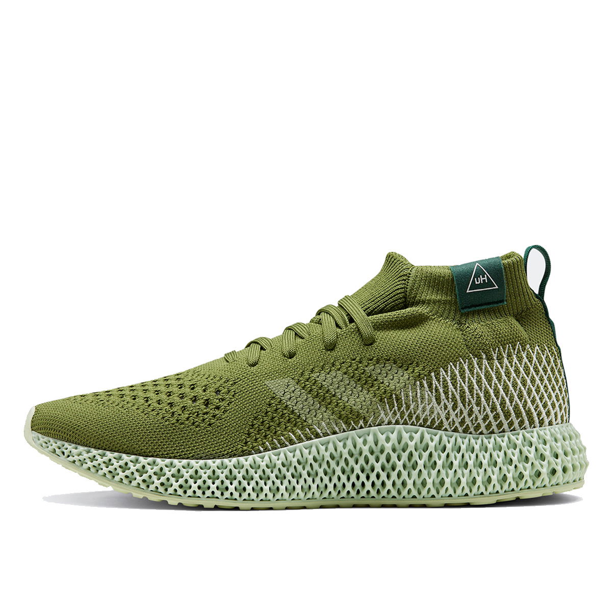 Кецове и обувки adidas Originals 4D Runner Pharrell Tech Olive Зелено | FV6334, 1