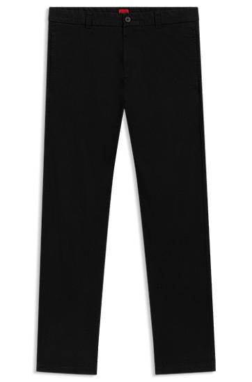 Slim-Fit Stretch-Cotton Gabardine Trousers