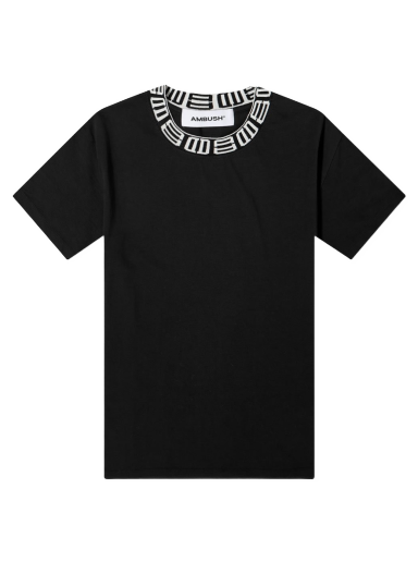 Monogram Rib Neck Tee