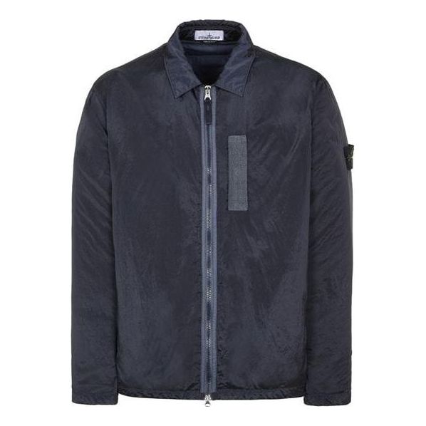 Ветровка Stone Island Lightweight Jacket Синьо | 7715Q0519-V0020