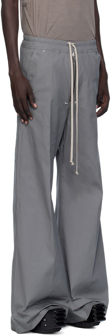 Панталони Rick Owens Rick Owens Concordians Wide Bela Trousers Зелено | RU02E1366 TE, 4
