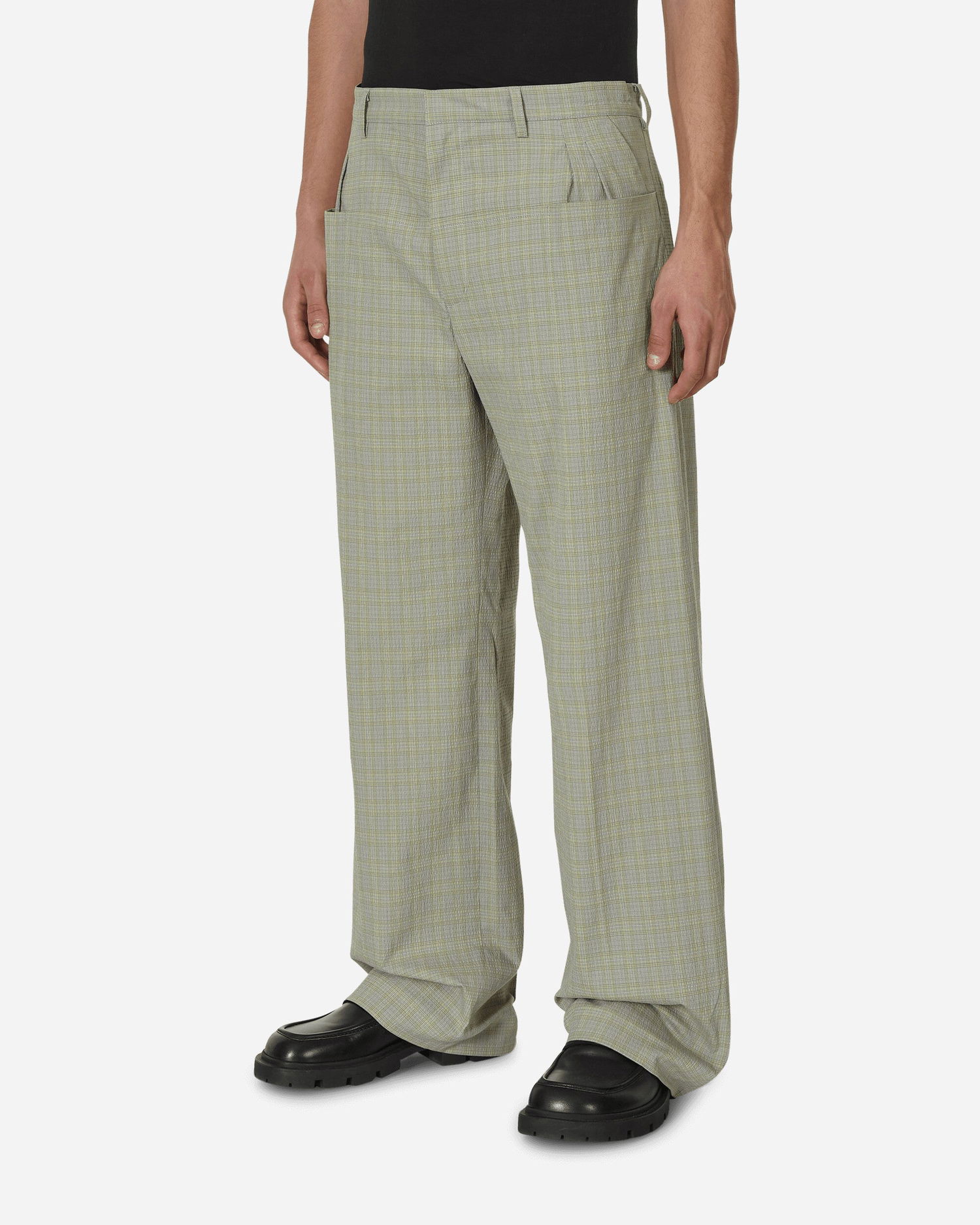 Панталони KIKO KOSTADINOV Orma Reversible Trousers Зелено | KKSS23T07-24  001, 1