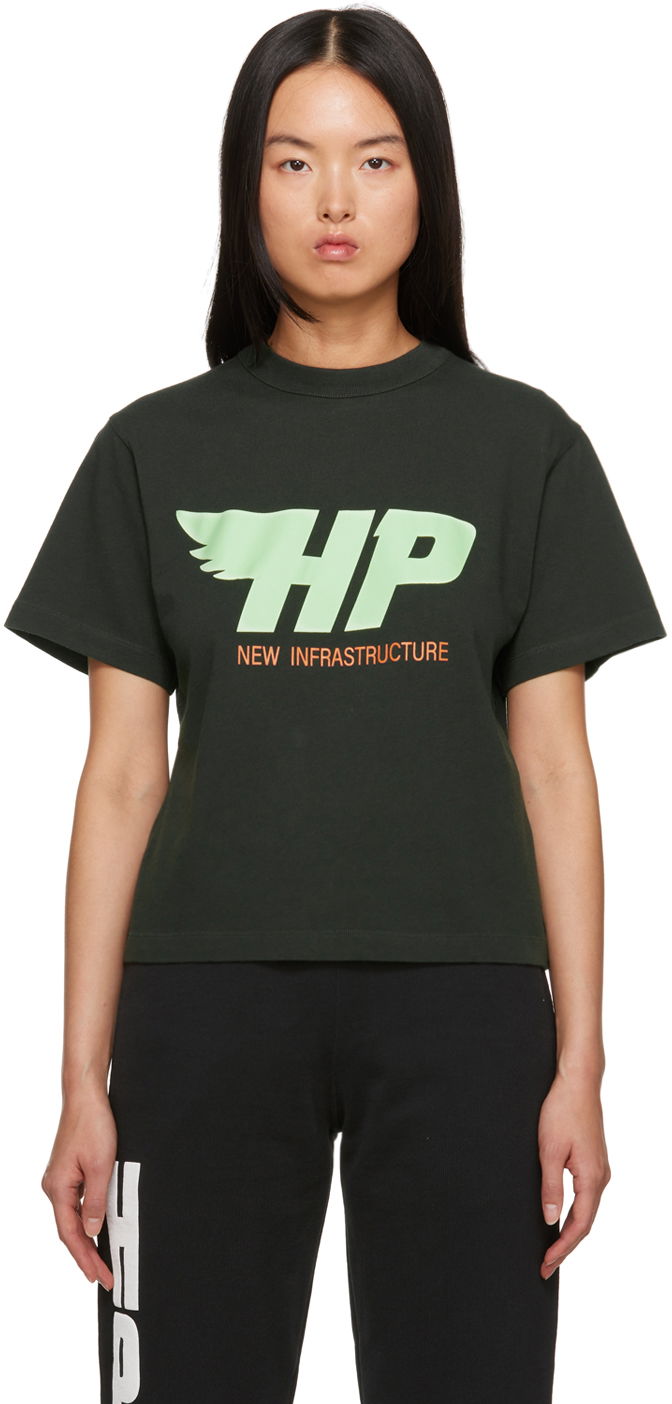 Тениска HERON PRESTON Fly T-Shirt Зелено | HWAA032F23JER0101050, 0
