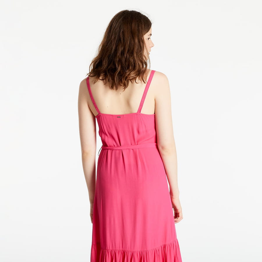 Pокля Tommy Hilfiger Button Thru Midi Dress Розово | DW0DW10440 TZ8, 1