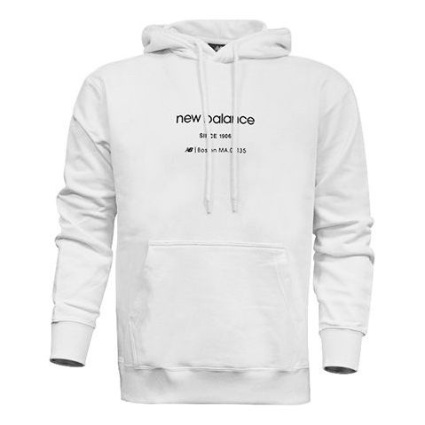 Суитчър New Balance Casual Lifestyle Hoodie Бяло | NCA4E023-IV