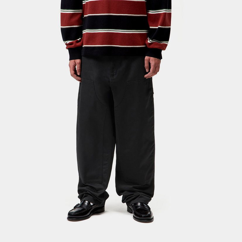 Карго панталони Carhartt WIP Carhartt WIP Double Knee Pants Черно | I035633_93